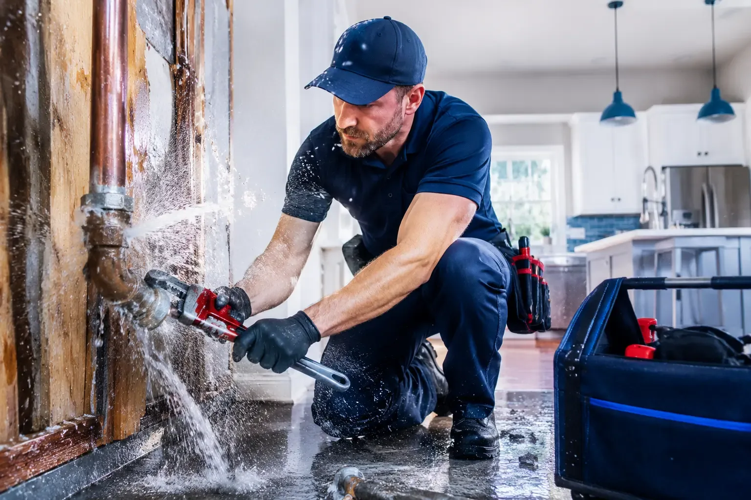 Local emergency pipe repair professionals in Knoxville, AR